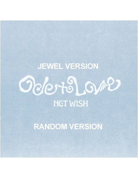 [Jewel Case] NCT WISH 1st Album - Ode to Love (Random Ver.) CD