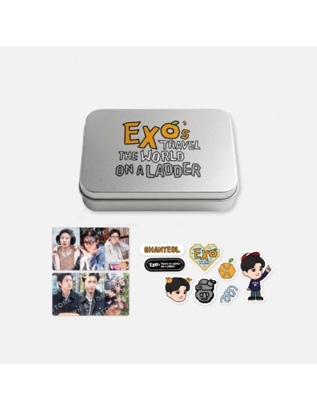 [Pre Order] EXO's Travel the World on a Ladder Goods - TINCASE SET