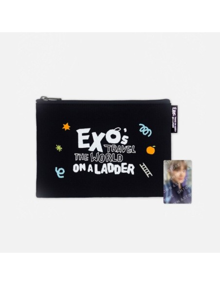 [Pre Order] EXO's Travel the World on a Ladder Goods - POUCH SET