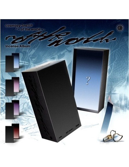 [Smart Album] cosmosy 2nd EP Album - of the world (Incense Album Ver.)