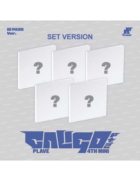 [ID PASS][SET] PLAVE 4th Mini Album - Caligo Pt.2 (SET Ver.) 5CD