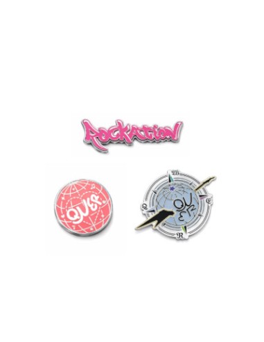 [Pre Order] QWER ROCKATION Goods - METAL BADGE SET