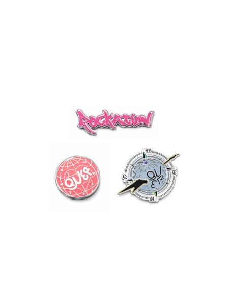 [Pre Order] QWER ROCKATION Goods - METAL BADGE SET