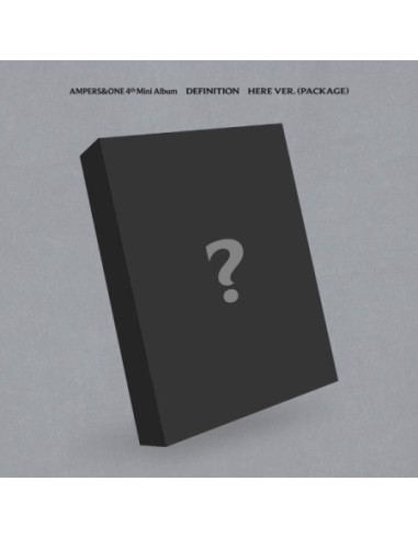 AMPERS&ONE 4th Mini Album - DEFINITION (HERE...