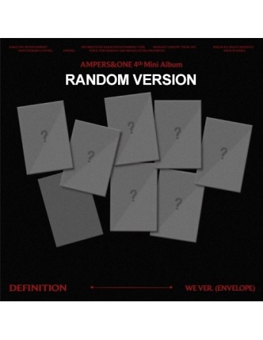 [WE] AMPERS&ONE 4th Mini Album - DEFINITION...