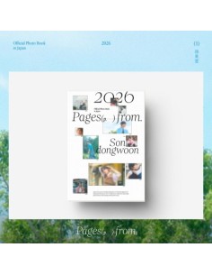 [Pre Order] SON DONGWOON OFFICIAL PHOTOBOOK [PAGES FROM]