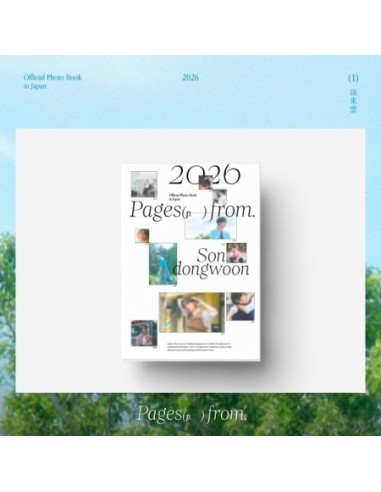 [Pre Order] SON DONGWOON OFFICIAL PHOTOBOOK...
