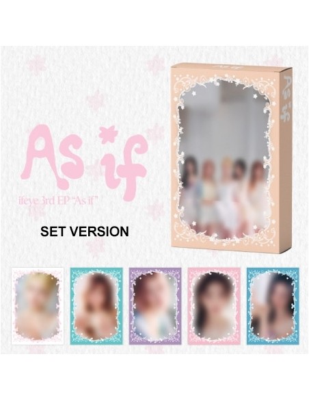 [Smart Album][SET] ifeye 3rd EP Album - As if (Member SET Ver.) 5Platform