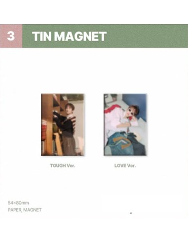 ONEW TOUGH LOVE Goods - TIN MAGNET