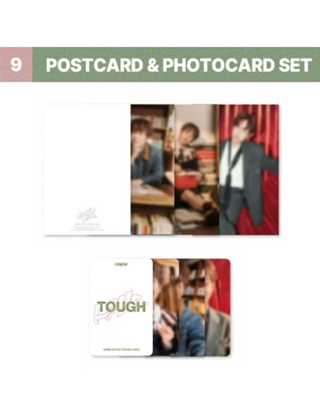 ONEW TOUGH LOVE Goods - POSTCARD & PHOTOCARD SET
