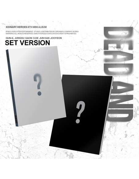 [Photobook][SET] Xdinary Heroes 8th Mini Album - DEAD AND (SET Ver.) 2CD