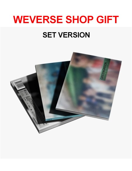 [Weverse Shop Gift][SET] CORTIS 2nd EP Album - GREENGREEN (SET Ver.) 3CD