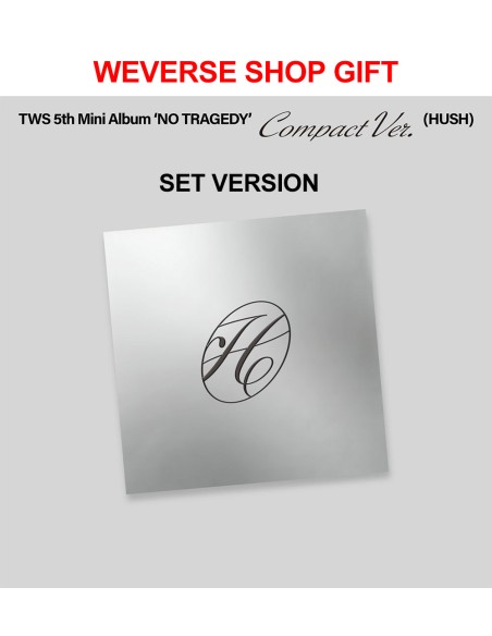 [Weverse Shop Gift][COMPACT][SET] TWS 5th Mini Album - NO TRAGEDY (HUSH / SET Ver.) 6CD