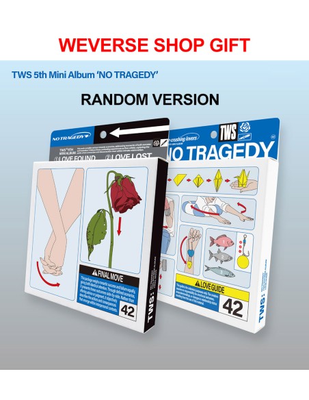 [Weverse Shop Gift] TWS 5th Mini Album - NO TRAGEDY (Random Ver.) CD