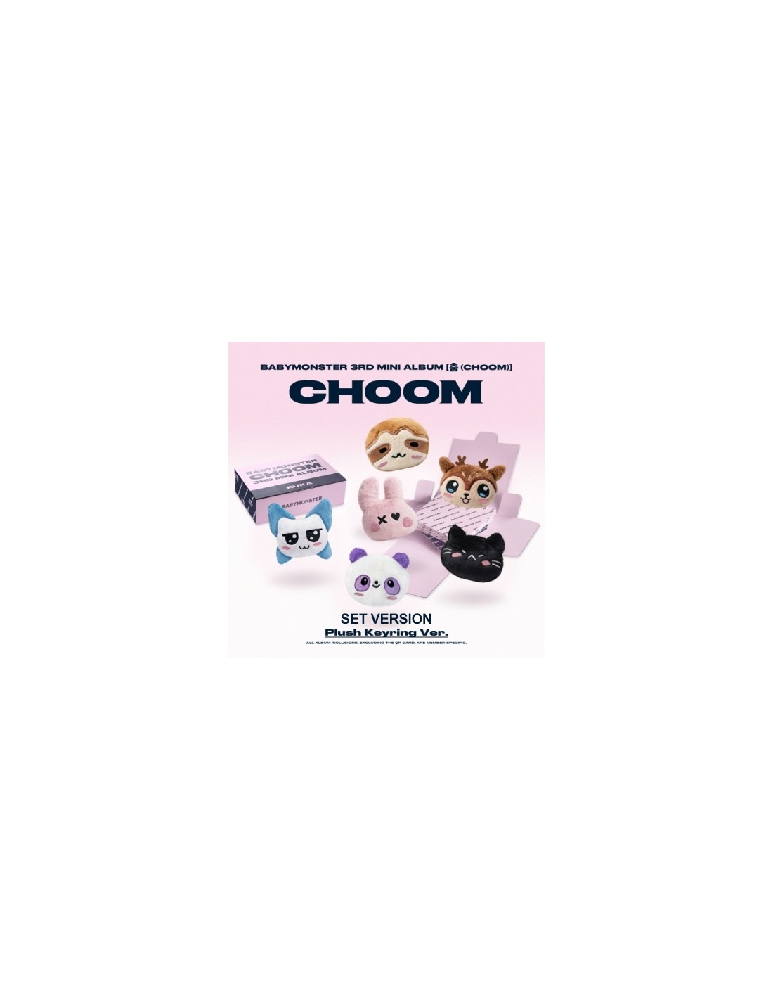 Smart Album][SET] BABYMONSTER 3rd Mini Album - CHOOM (SET Ver