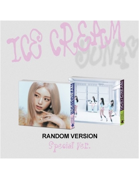[SPECIAL] YUNA (ITZY) 1st Mini Album - Ice Cream (Random Ver.) CD