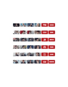 BOYNEXTDOOR The Action Goods - STICKER PACK