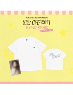 [Pre Order] YUNA Ice Cream Goods - T-SHIRT (BASIC ver.)