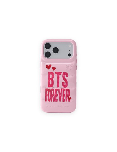 [Pre Order] BTS Urban Sophistication Goods - The Puffer Case® - BTS Poster in Baby Pink