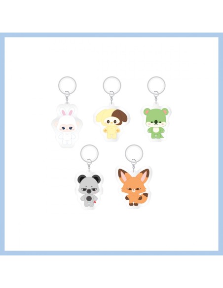 [Pre Order] NOWZ ZZiGmini Goods - RANDOM ACRYLIC MARKER KEYRING