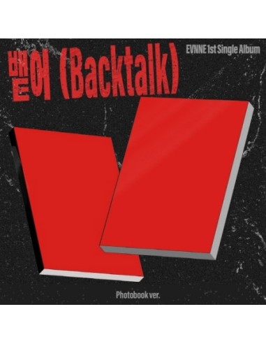 EVNNE 1st Single Album - Backtalk CD + Poster