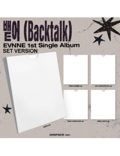 [DIGIPACK][SET] EVNNE 1st Single Album - Backtalk (SET...
