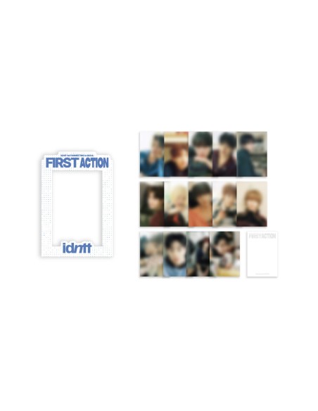 idntt FIRST ACTION Goods - STAND PHOTO SET