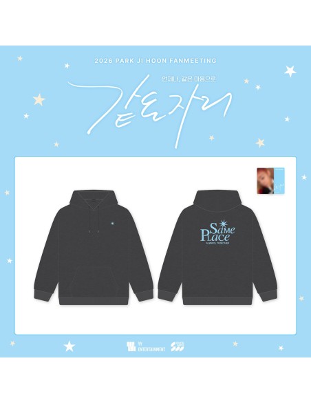 [Pre Order] PARK JI HOON 2026 FANMEETING Goods - HOODIE