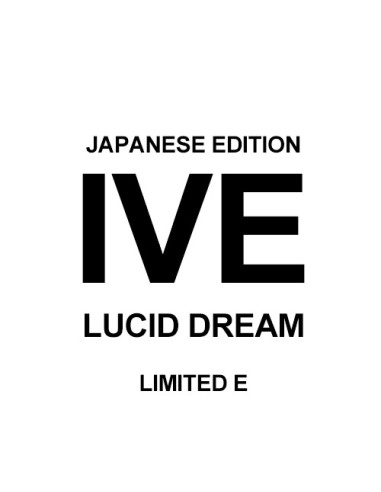 [Japanese Edition] IVE 4th EP Album - LUCID...