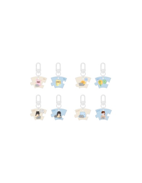 KISS OF LIFE DEJA VU Goods - RANDOM PUZZLE KEYRING