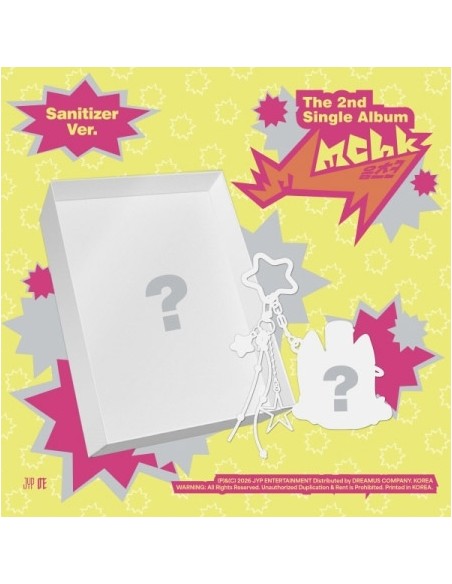 NEXZ 2nd Single Album - Mmchk (Sanitizer Ver.) CD