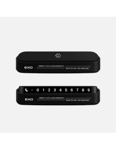 [Pre Order] EXO 14th Anniversary Goods - PARKING PLATE
