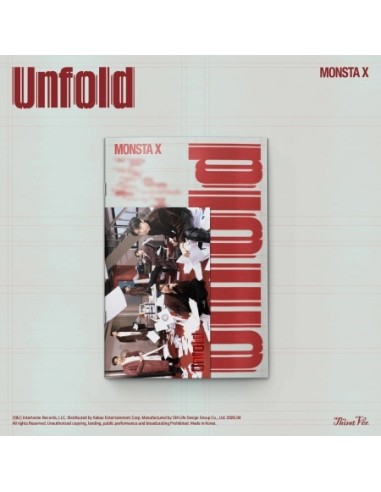 MONSTA X US Album - Unfold (Thirst Ver.) CD