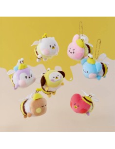 BT21 Honey Bee Goods - Mini minini Plush Keyring