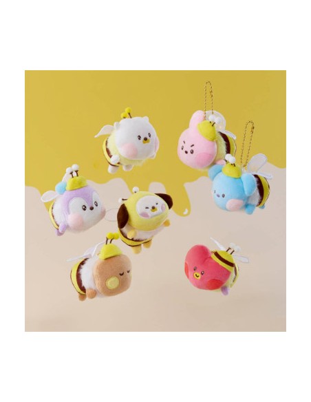 BT21 Honey Bee Goods - Mini minini Plush Keyring