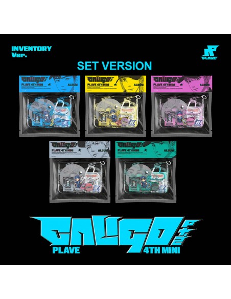 [INVENTORY][SET] PLAVE 4th Mini Album - Caligo Pt.2 (SET Ver.) 5CD