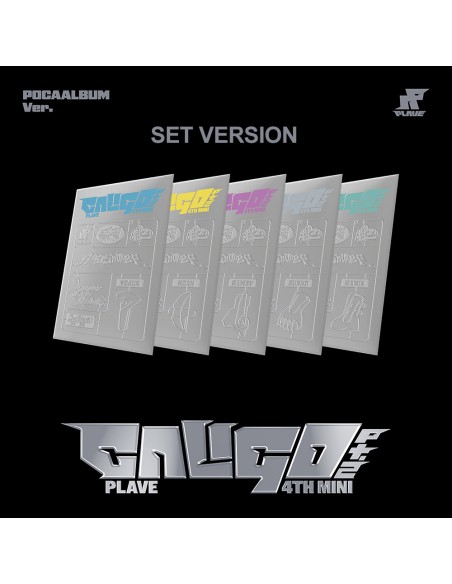 [Smart Album][SET] PLAVE 4th Mini Album - Caligo Pt.2 (SET Ver.) 5POCAALBUM Ver.