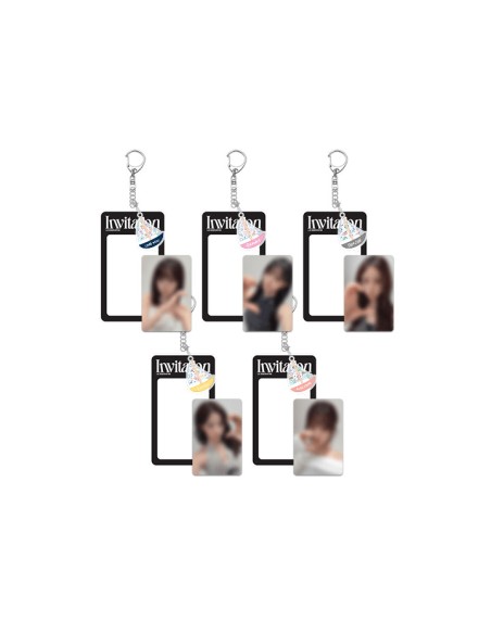 [2nd Pre Order] LE SSERAFIM VR Concert Goods - Photocard Holder & Keyring Set
