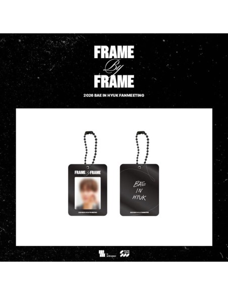 BAE INHYUK FRAME BY FRAME Goods - ACRYLIC MINI PHOTO HOLDER KEYRING