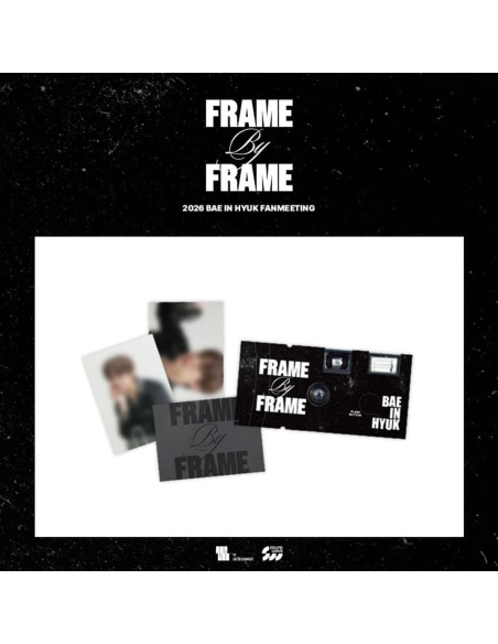 BAE INHYUK FRAME BY FRAME Goods - FILM CAMERA SET