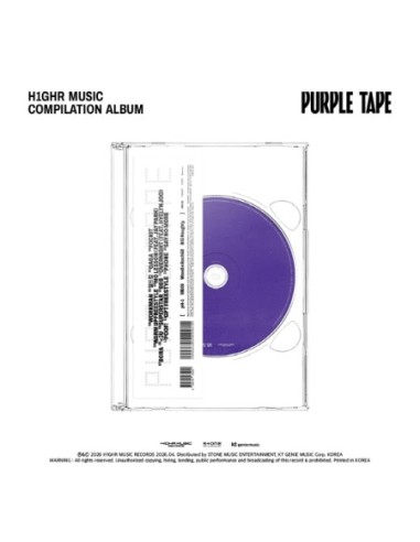 H1GHRMUSIC Compilation Album - PURPLE TAPE CD