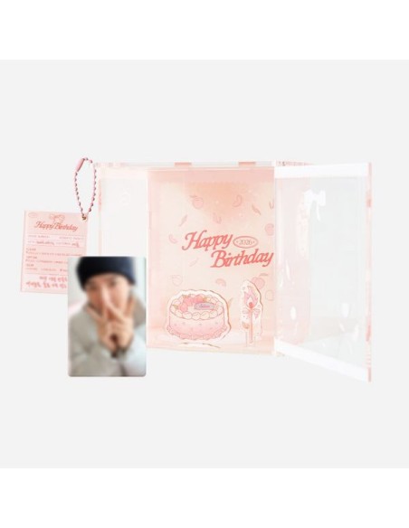 [Pre Order] SEHUN 2026 ARTIST BIRTHDAY ACRYLIC CAKE BOX