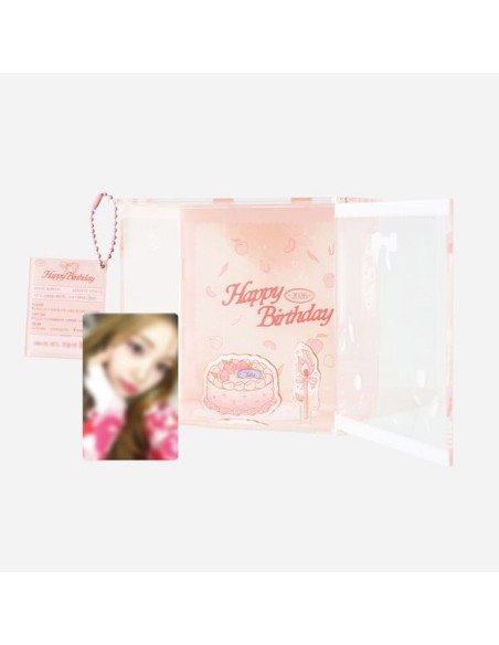 [Pre Order] YUHA 2026 ARTIST BIRTHDAY ACRYLIC CAKE BOX