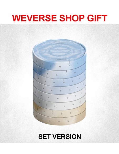 [Weverse Shop Gift][SET] LE SSERAFIM 2nd Studio Album - PUREFLOW pt.1 (SET Ver.) 4CD