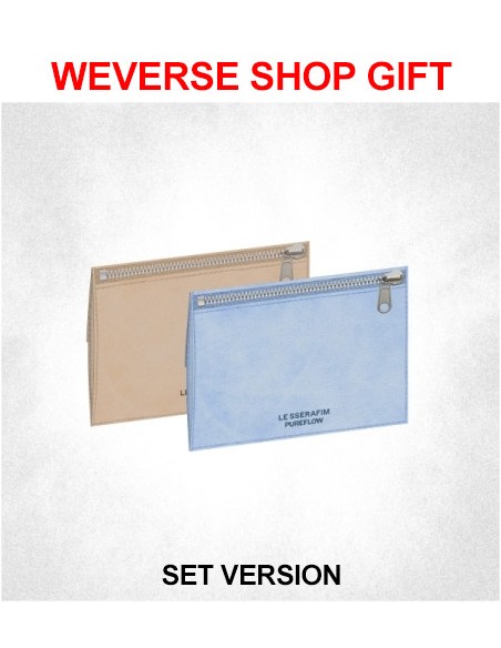 [Weverse Shop Gift][Smart Album][SET] LE SSERAFIM 2nd Studio Album - PUREFLOW pt.1 (SET Ver.) 2Weverse Albums Ver.
