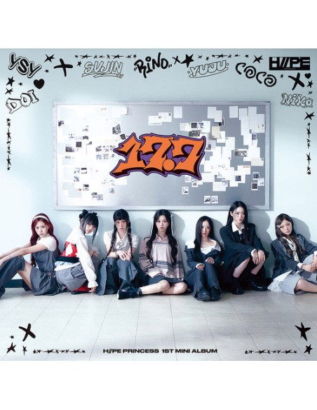 [Japanese Edition] H//PE Princess 1st Mini Album - 17.7 (Standard) CD