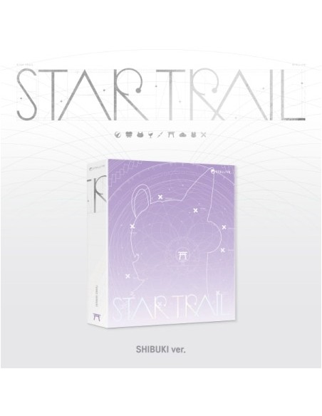 STELLIVE 1st Album - STAR TRAIL (Shibuki Ver.) CD