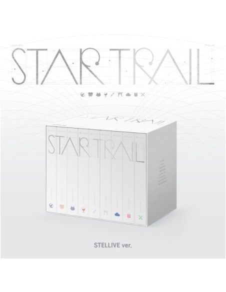 [SET] STELLIVE 1st Album - STAR TRAIL (STELLIVE Ver.) 9CD
