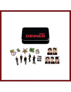 DKZ THE DINNER Goods - TIN CASE & STICKER SET