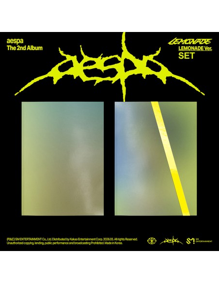 [LEMONADE][SET] aespa 2nd Album - LEMONADE (SET Ver.) 2CD